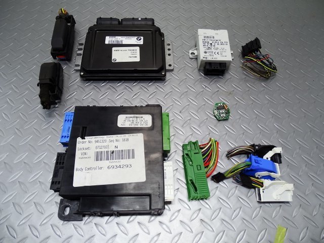 G/BP14#BMW MINI R50 GH-RA16 ( Mini Cooper 5MT 2004y latter term #DME EWS GM keyless chip ( engine computer -jenelaru module 