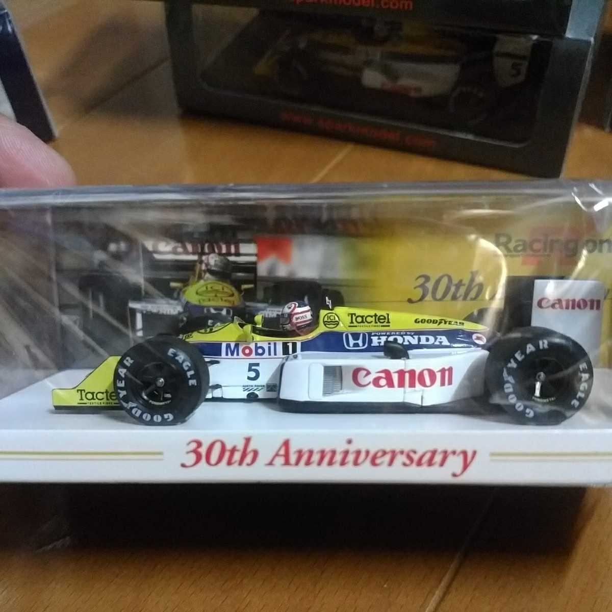 レーシング　オン　30周年記念　特注　1/43 WILLIAMS FW11 1986 オーストラリアGP マンセル　ウィリアムズ RACING on_画像2