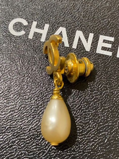 逸品 レア CHANEL シャネル 95P ココマーク フェイクパール ピン
