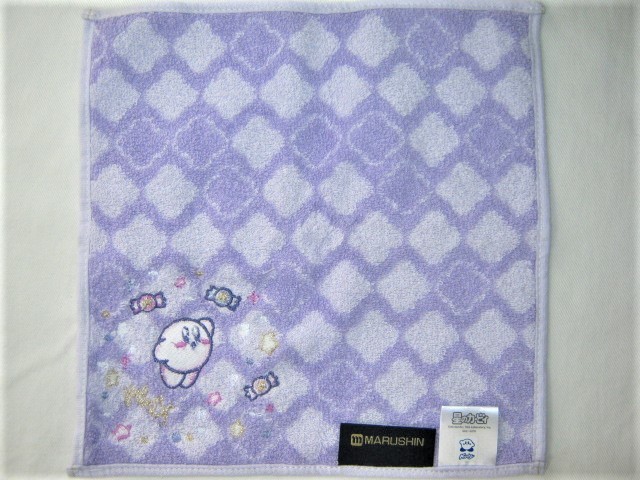 * new goods WEB limitation circle ..... star. car bi. handkerchie ( star. car bi.) Mini towel hand towel lavender light purple 25cm×25cm anti-bacterial deodorization processing *