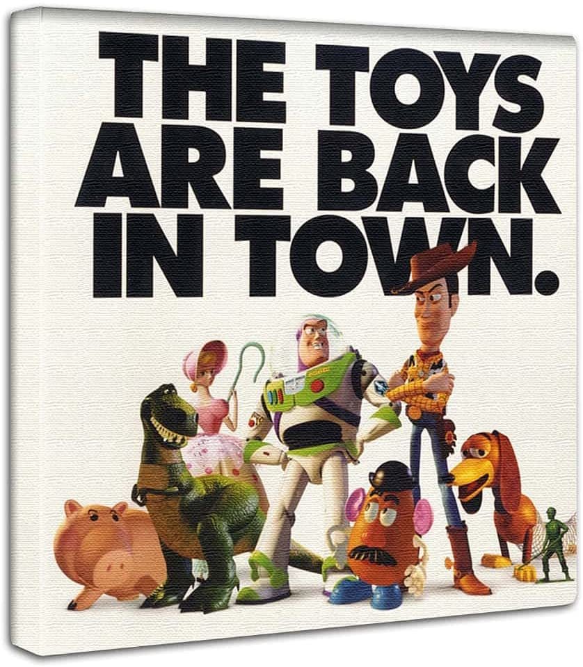  Toy Story искусство panel орнамент искусство постер парусина . интерьер парусина новый товар baz свет year woody -30x30cm
