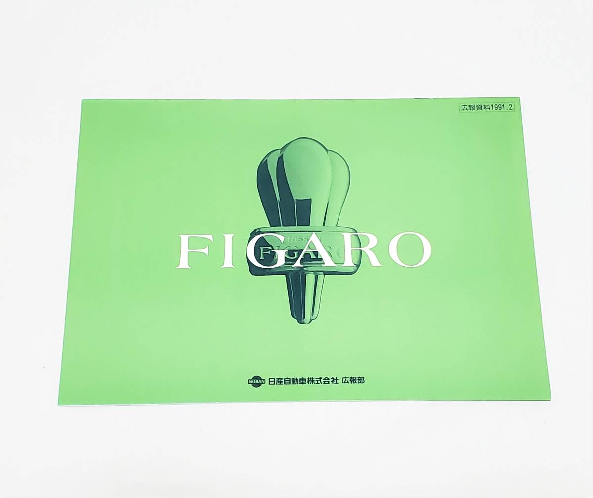 希少 日産 フィガロ 広報資料 FK10 Figaro プレスインフォメーション [販売マニュアル ニスモ カタログ アクセサリー オプション パオ BE1]_画像1