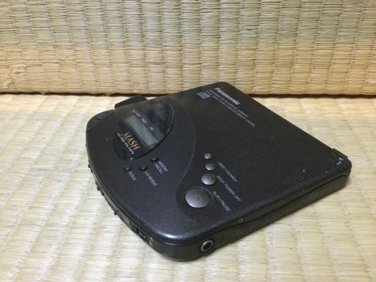 ☆ Panasonic パナソニック　SL-XPS900 ポータブル　CDプレーヤー　高級機　MASH 希少　ジャンク☆_画像3