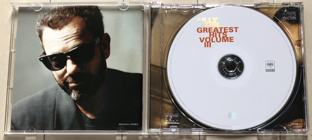 CDアルバム Billy Joel（ビリー・ジョエル）/ GRATEST HITS VOLUME 3（ビリー・ザ・ベスト3）国内盤帯付き