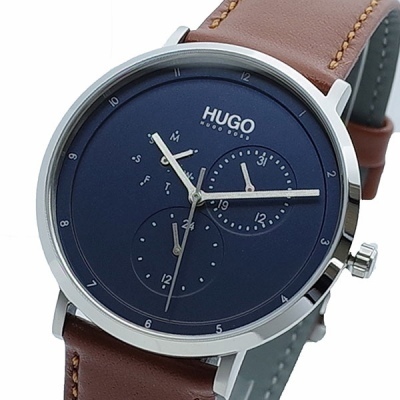 新品 本物 ヒューゴボス Hugo Boss 腕時計 ブラウン メンズ ネイビー 楽天市場 クォーツ