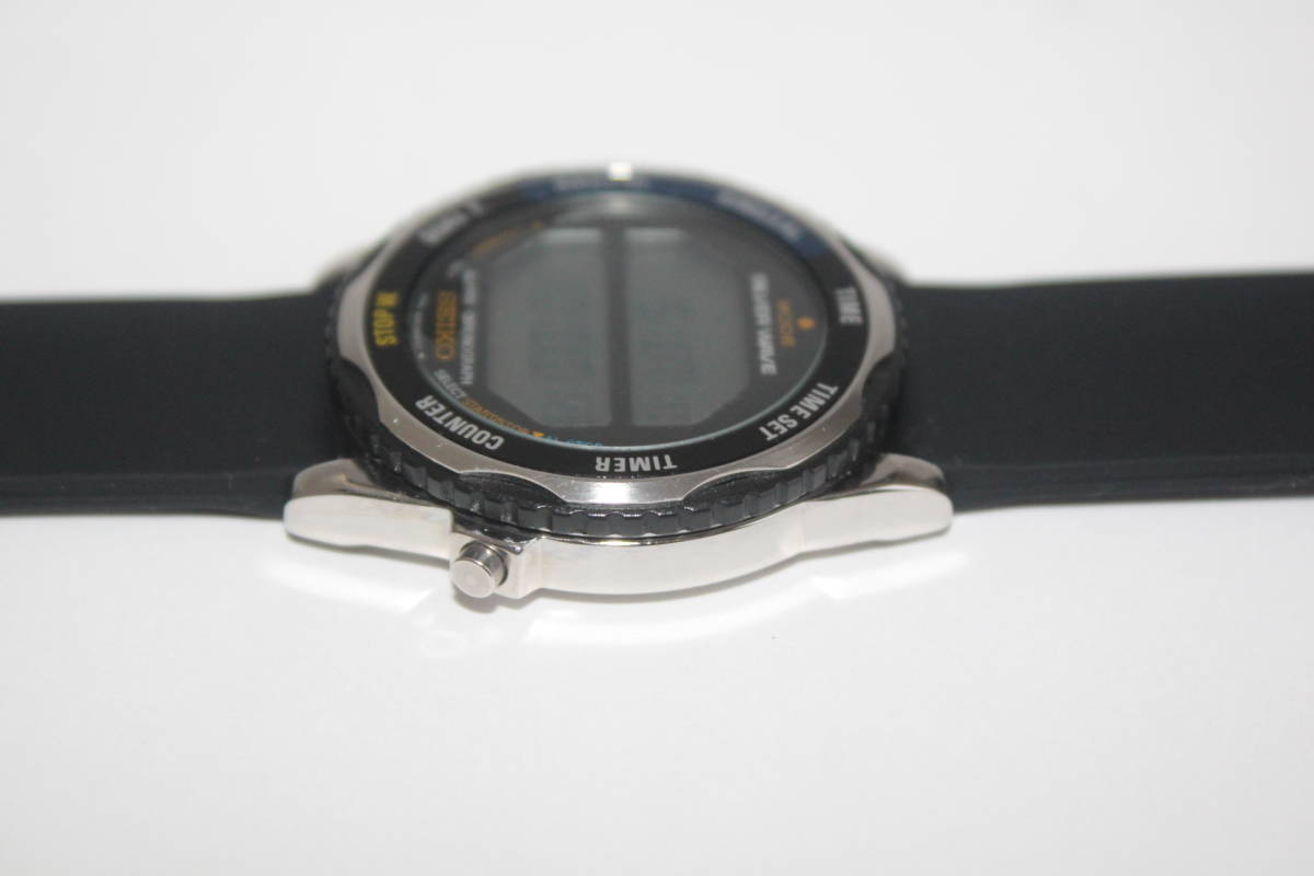 レア 1982 Seiko セイコー A829 NASA Space watch very rare SILVER 