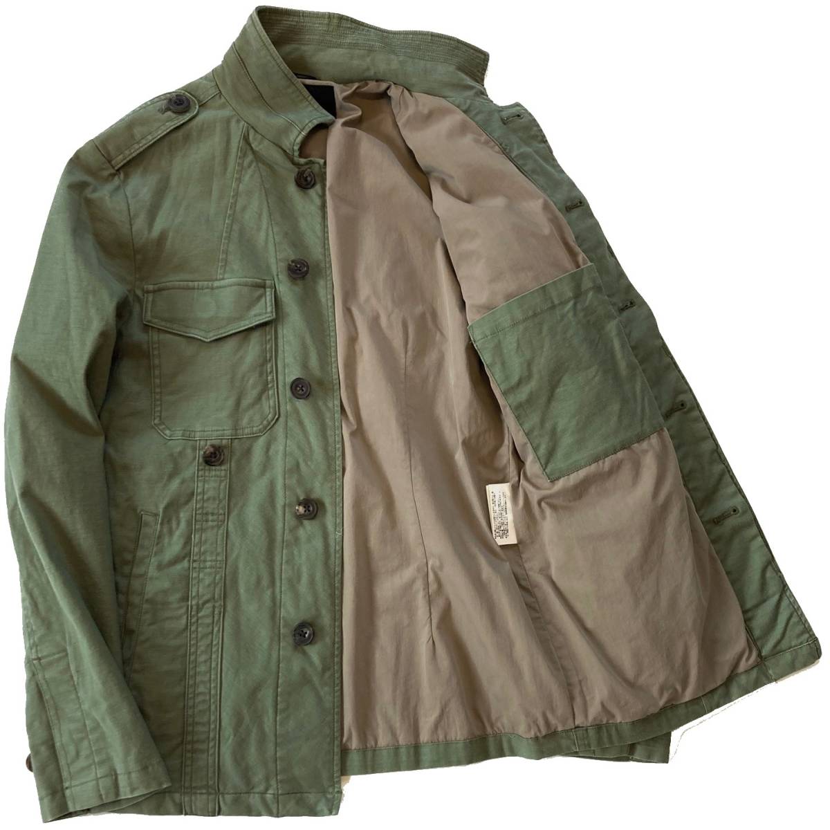 直営限定 定価4.4万 junhashimoto STRETCH NEXT G ARMY 2 カーキ ジュンハシモト ストレッチネクストブルゾン ミリタリージャケットwjk akm