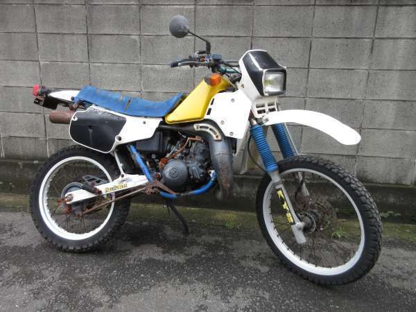 RA125★SF13A★リアアクスル　15Φ　全長約　245ミリ　首下約　232ミリ★02S28_☆取り外し車両☆