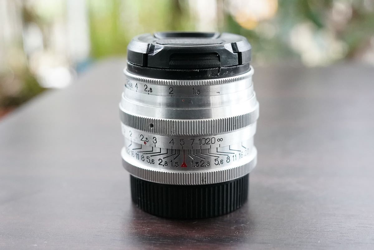 分解清掃済み 初期型 Jupiter-3 50mm f1.5 ジュピター3 l39 ライカLマウント オールドレンズ 単焦点 検) α7 II Ⅲ zeiss sonnar 1_画像5