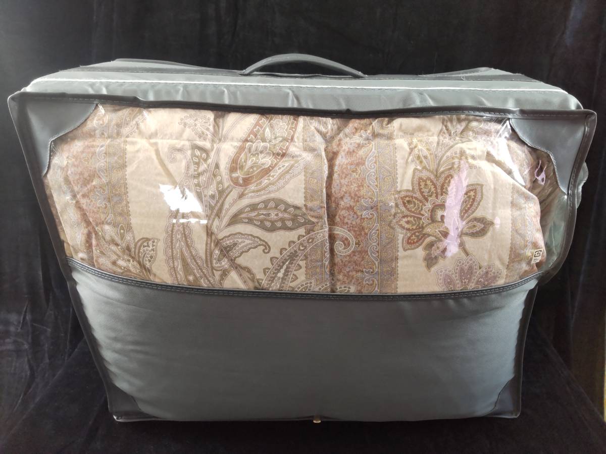 未使用品】 高級羽毛布団 ダウン90% シングルサイズ 羽毛ふとん 保管品