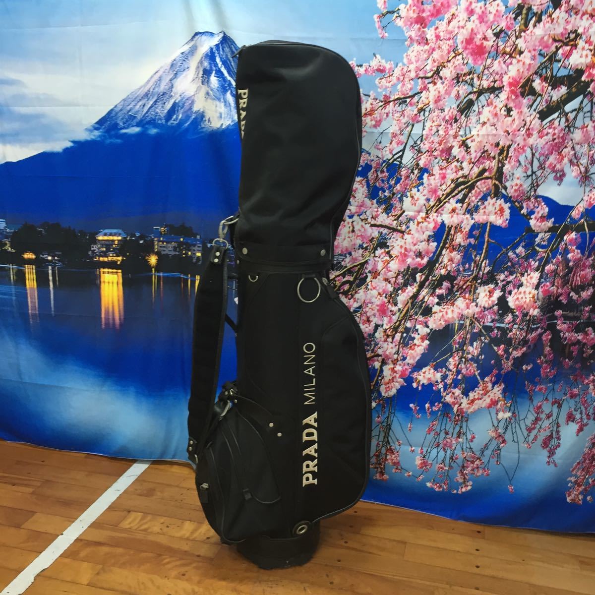 BAG-1430 PRADA プラダ キャディバッグ 内径19cm 重量3.3kg 全国送料