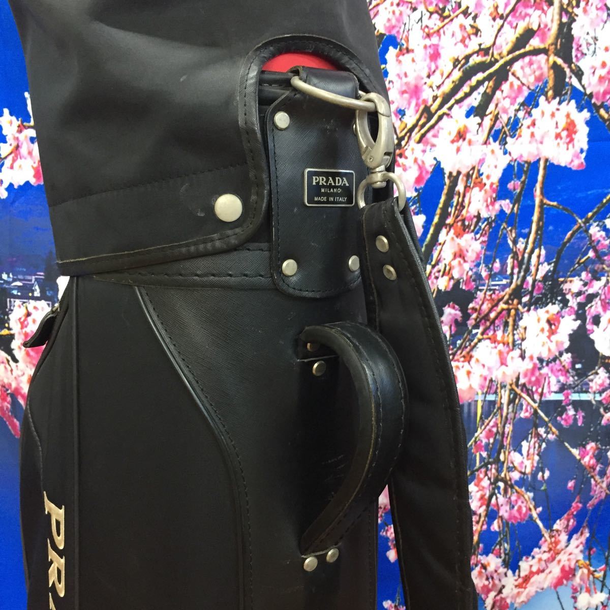 BAG-1430 PRADA プラダ キャディバッグ 内径19cm 重量3.3kg 全国送料