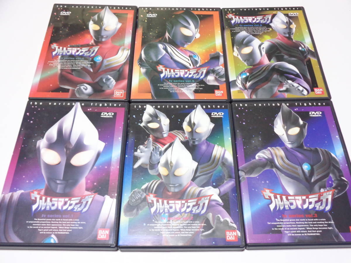 セル版 DVD/ウルトラマンティガ TVシリーズ 全13巻セット 劇場版 THE