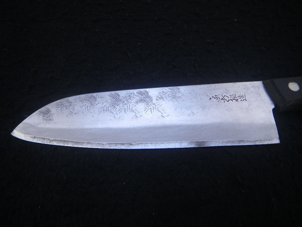 手打秘造　本割込　165㎜　三徳包丁　万能　キッチン　ナイフ　料理　日本製　Japanese kitchen All-purpose knife_画像4