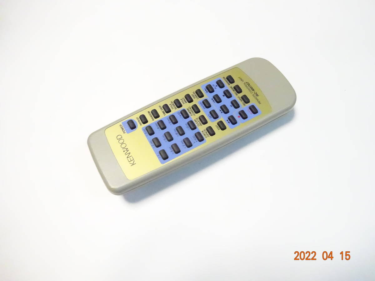  Kenwood RC-M0707 DM-VH7PC/DM-VH7 for remote control MD recorder for remote control KENWOOD