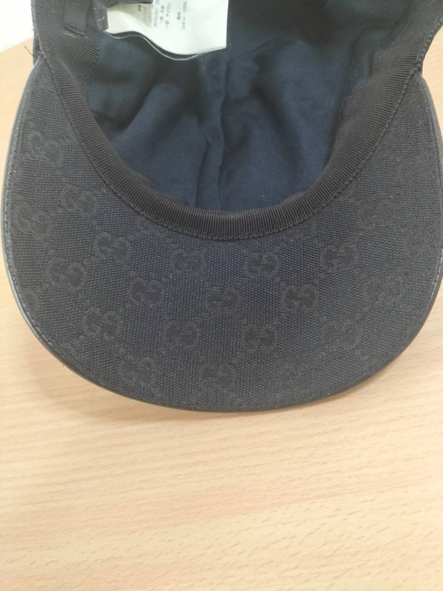 ◇K1034◇【中古】GUCCI グッチ キャップ 202291 サイズL ユニセックス