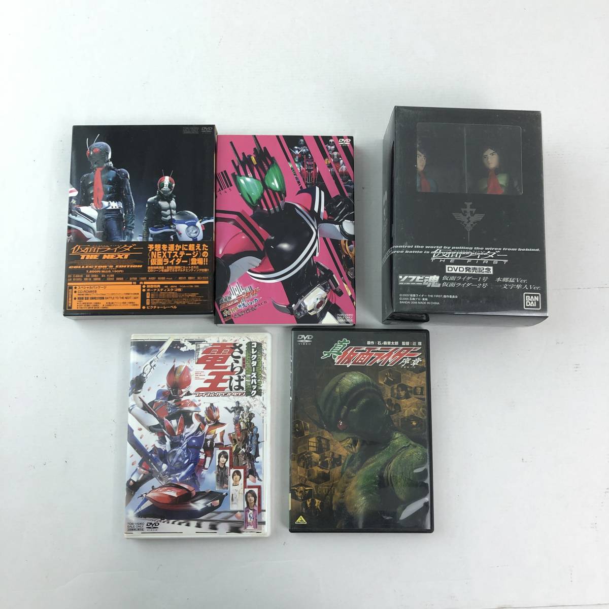 劇場版仮面ライダーDVDまとめ売り