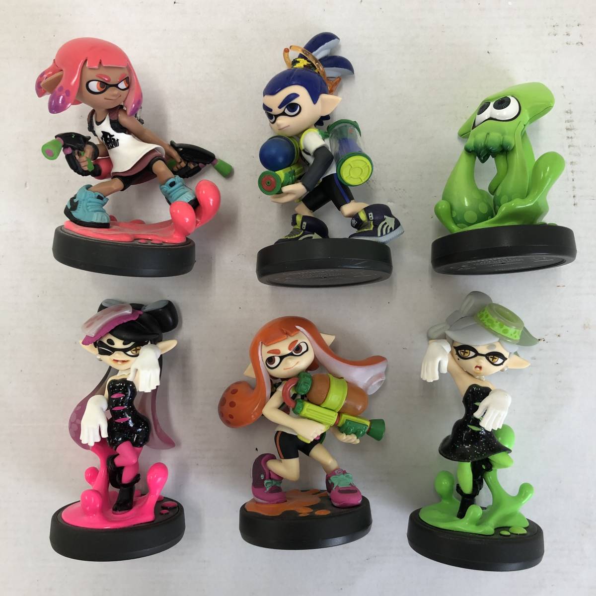 amiibo スプラトゥーン イイダ ヒメ ガールなど８体セット - コミック