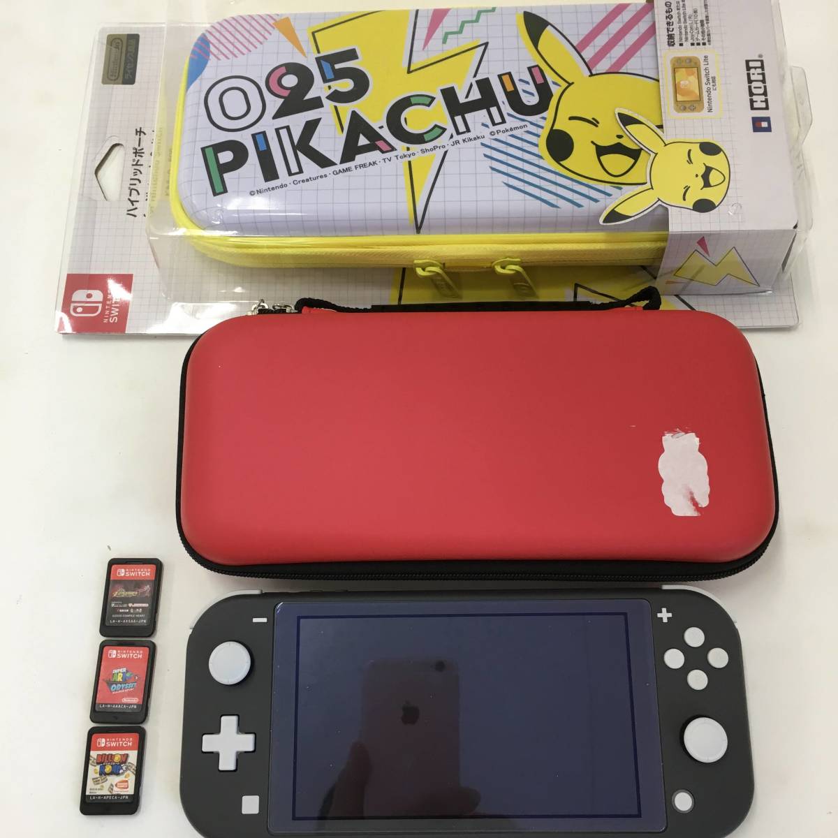 1円~】ニンテンドー switch スイッチ ライト 本体+ソフト3本