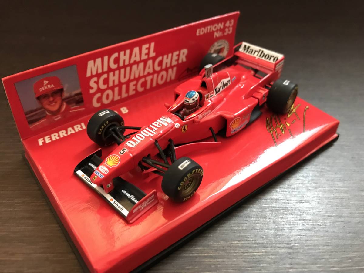 ※ 1/43 MINICHAMPS 【Marlboro】 フェラーリ F310B #5 M.シューマッハ モナコGP優勝 1997_画像1