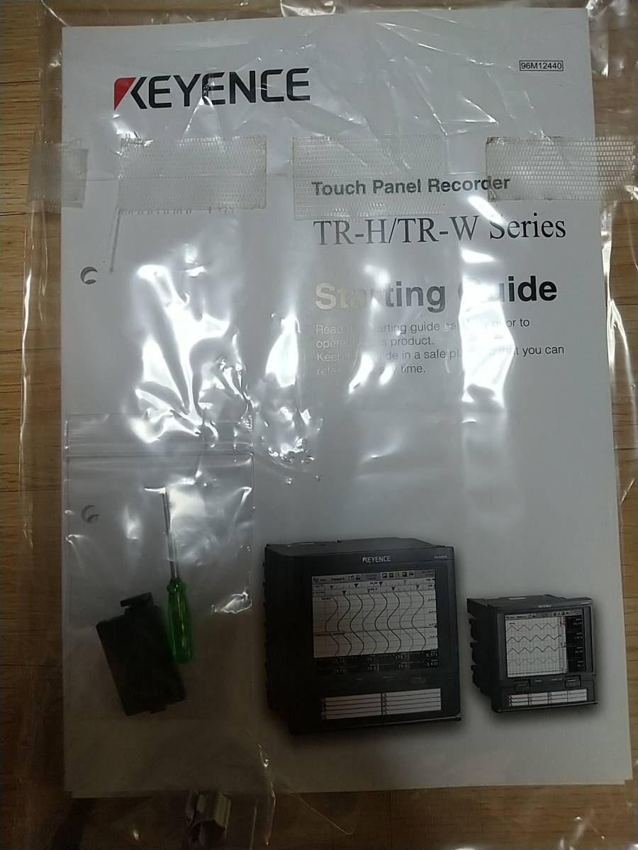 タッチ型ペーパーレスレコーダーTR-W550(キーエンス) タッチ型ペーパーレスレコーダーTR-W550(キーエンス)