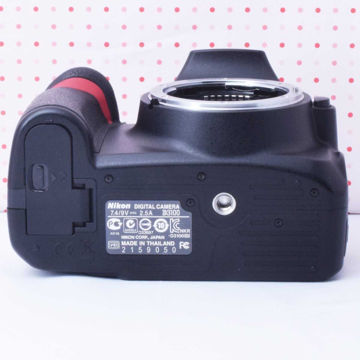 ☆初心者オススメ&スマホ転送☆ニコン D3100 レンズセット