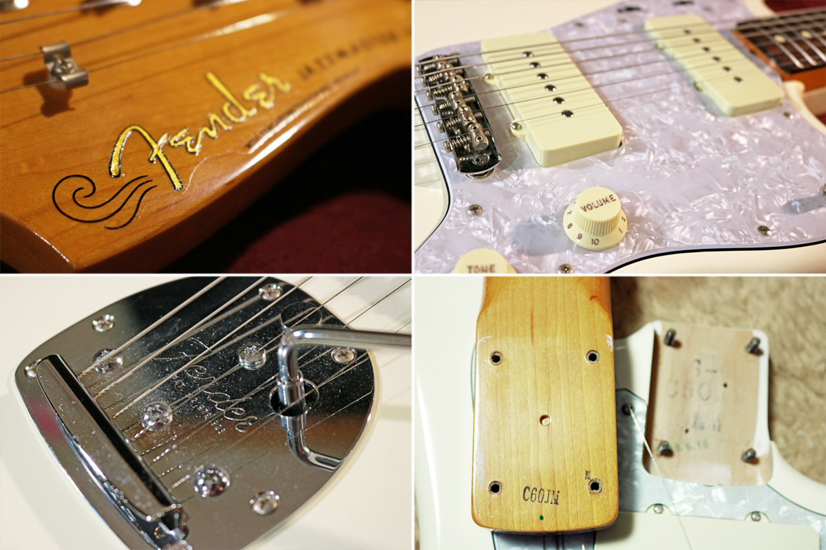 Fender】Made in Japan Traditional 60s Jazzmaster 限定仕様（Arctic  White／水貼りデカール仕様／Pearl White PG） 日本製 準美品