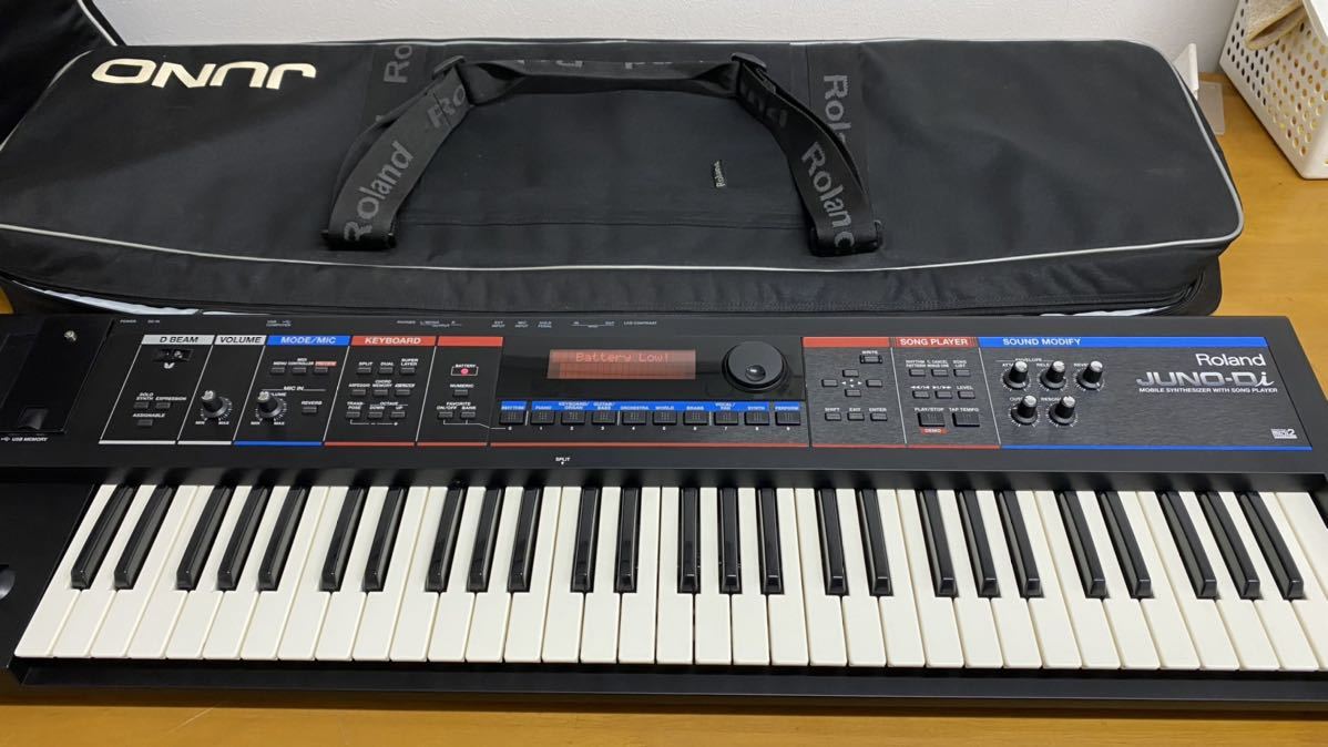 Roland ローランド JUNO-Di シンセサイザー キーボード 61鍵盤 ケース