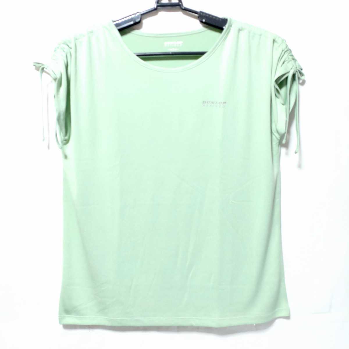 特価/未使用【サイズ=L】DUNLOP/レディス/半袖/Tシャツ/胸囲=86~94cm/Light.green_画像1