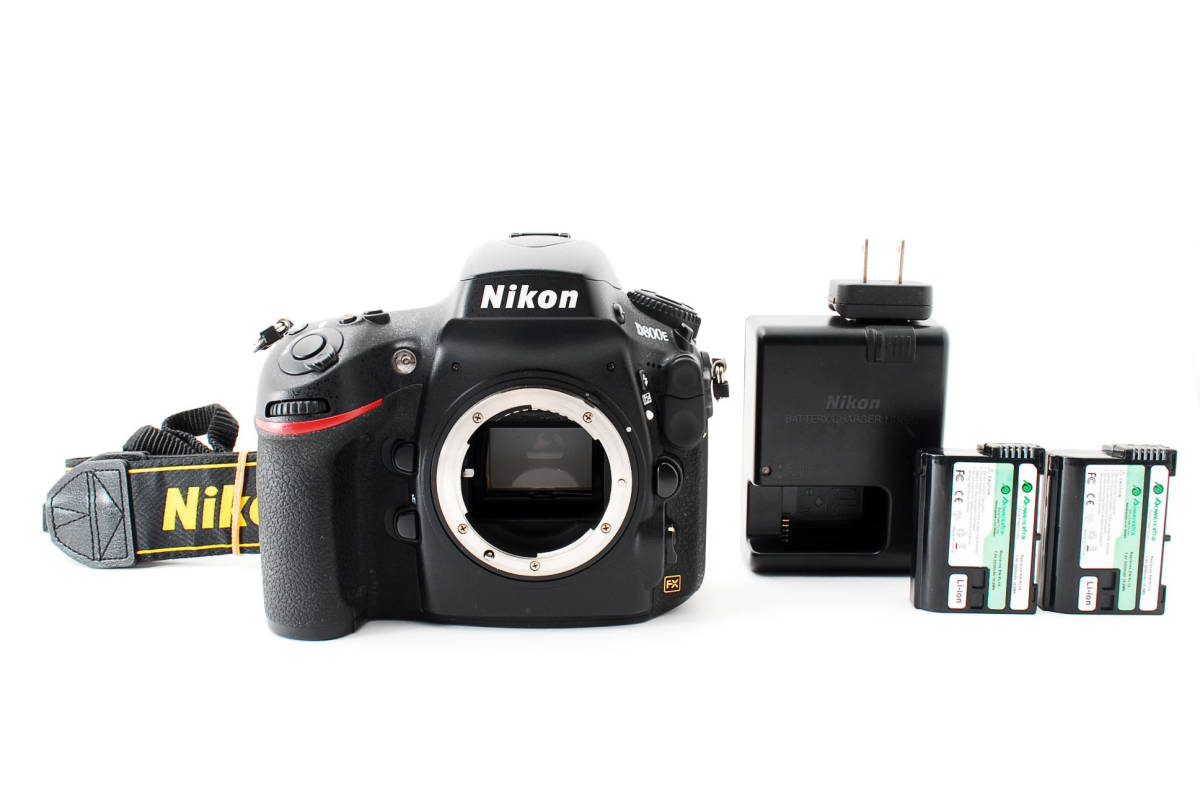 ☆美品・シャッター数2万回以下☆ ニコン Nikon D800E ボディ #4004