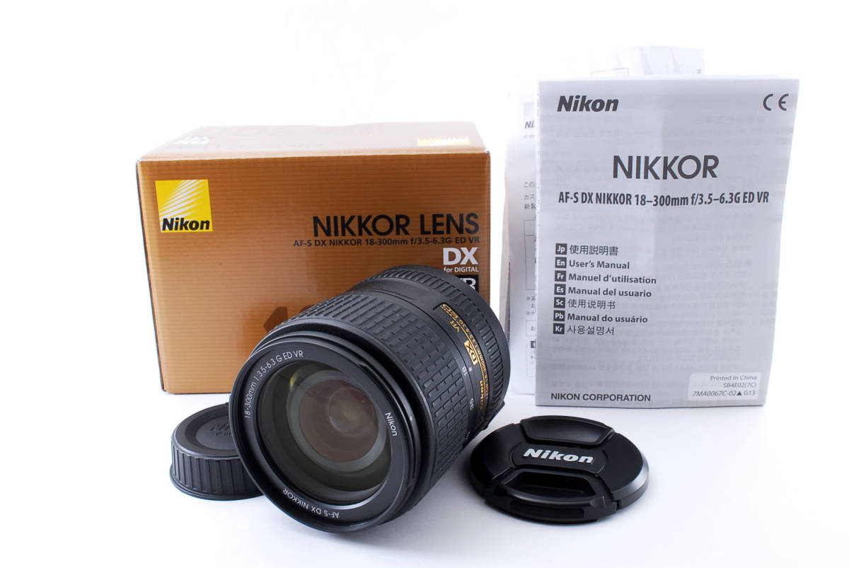 ☆極上美品☆ Nikon AF-S DX NIKKOR 18-300mm F3.5-6.3G ED VR ニコン