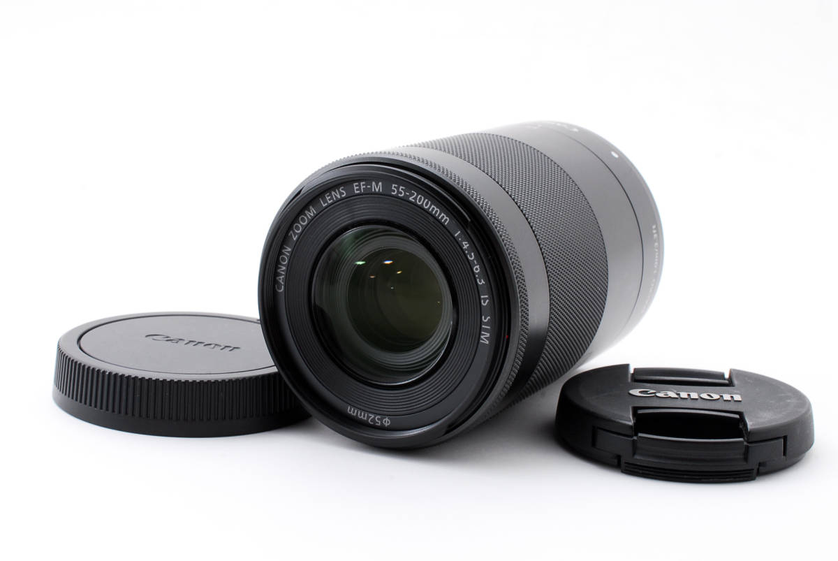 ☆美品☆ キャノン CANON EF-M 55-200mm F4.5-6.3 IS STM #4212 lram