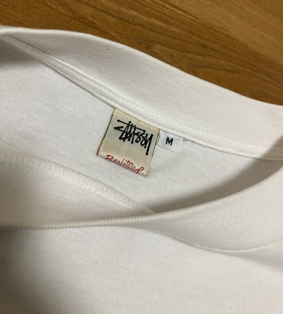 dead stock VINTAGE USA製 90's OLD stussy 王冠 クラウン Tシャツ