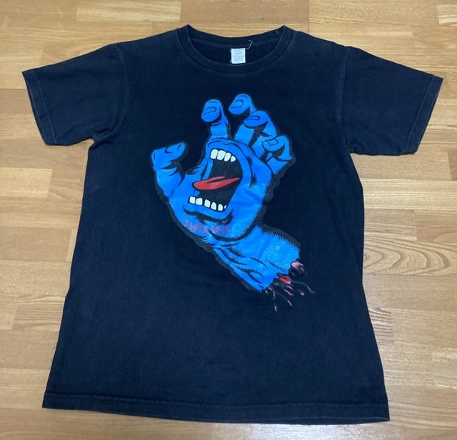 90's VINTAGE santacruz SCREAMING HAND サンタクルーズ スクリーミングハンド Tシャツ 90年代 古着 ③_画像1