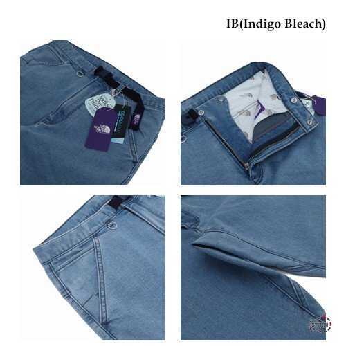 新品国内正規 THE NORTH FACE PURPLE LABEL ノースフェイス パープルレーベル COOLMAXデニムパンツ Webbing Belt Denim Pants サイズ:34_画像4