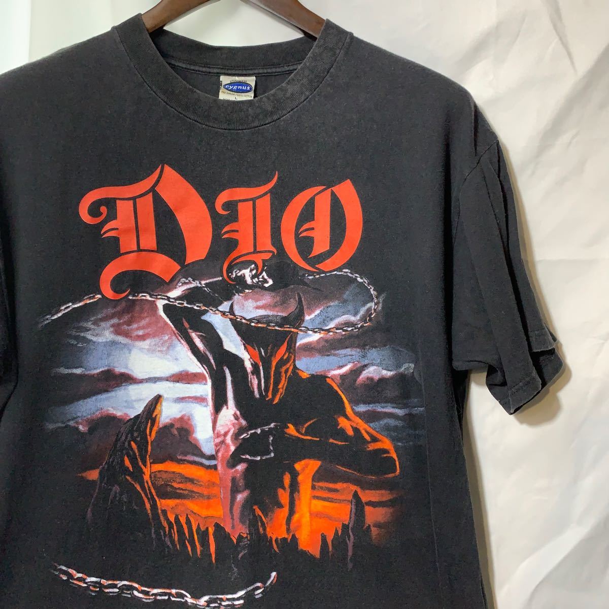 DIO ディオ vintage バンド Tシャツ 両面プリント | contifarma.pe