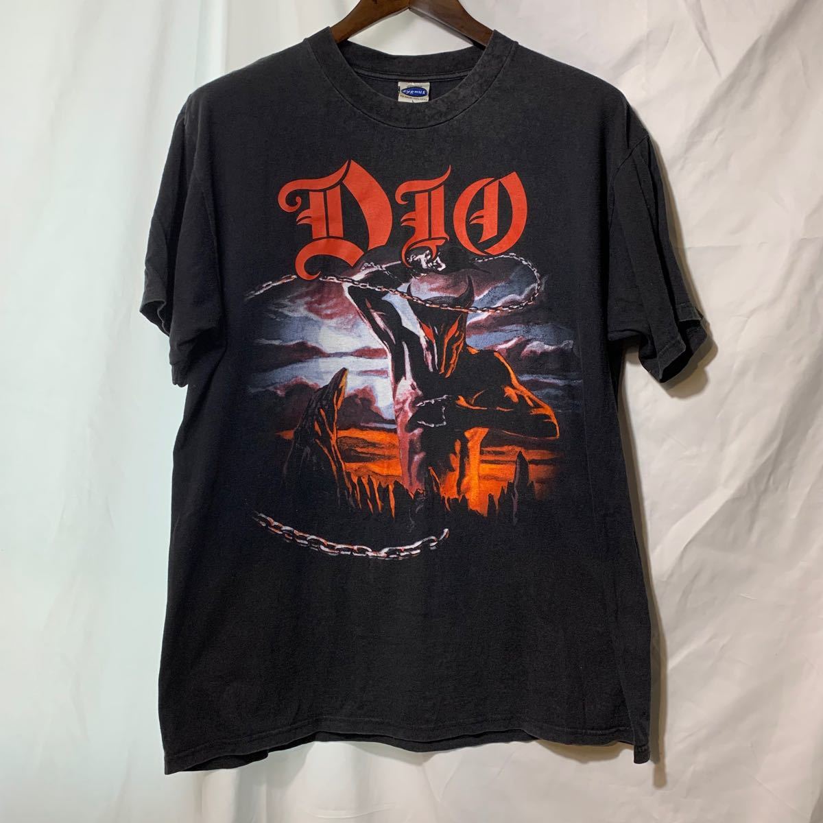DIO ディオ vintage バンド Tシャツ 両面プリント | smsgolubovci.me