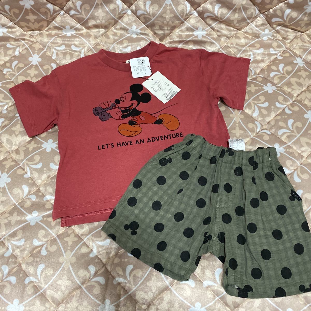 ディズニー ミッキー 80 F O Kids セットアップ パンツ 半袖tシャツ 安い 激安 プチプラ 高品質 セットアップ ディズニー ミッキー 80 F O Kids セットアップ パンツ 半袖tシャツ 安い 激安 プチプラ 高品質 セットアップ