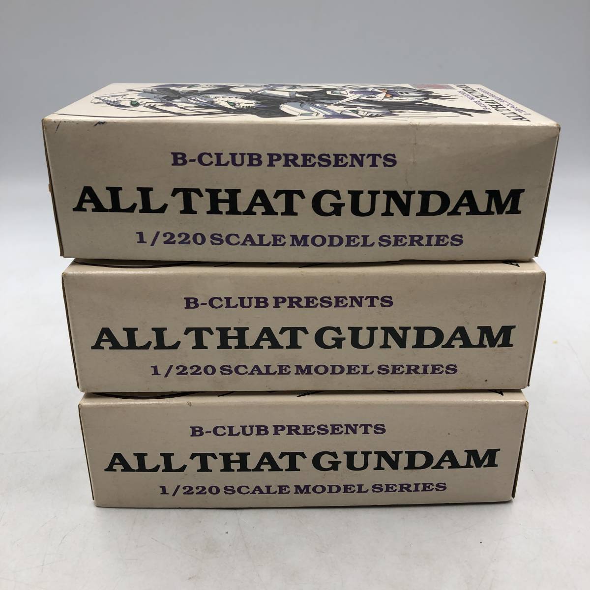MG ガンダムGP01、GP02セット Yahoo!オークション - B-CLUB ALL THAT GUNDAM 1/220 RX-78