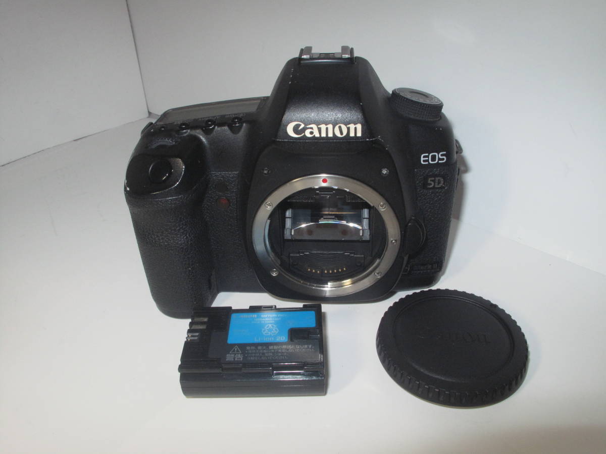 Canon EOS 5D Mark Ⅱ ボディー(フルサイズ機)□実用□ 10646 ① www