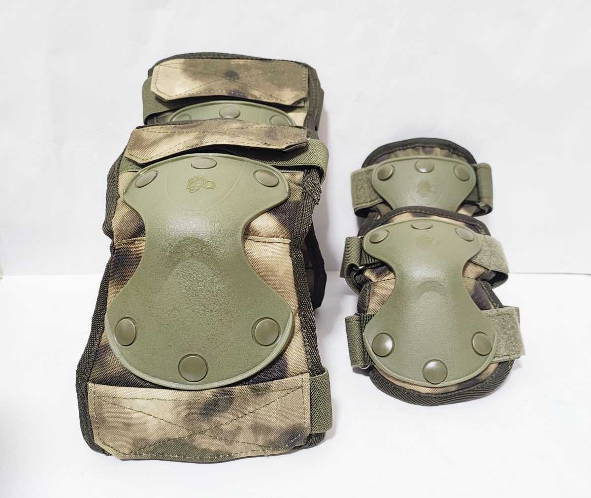 実物】ロシア軍 6b51 ニーパッド・エルボーパッド RATNIK-