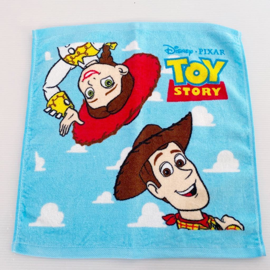 トイストーリー ハンドタオル 約33.5×36cm 未使用 TOY STORY ウッディ Woody ジェシー Jessie Hand towel Disney 1_画像1