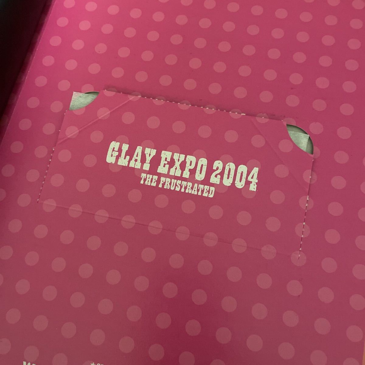 GLAY EXPO2004 THE FRUSTRATED パンフレット