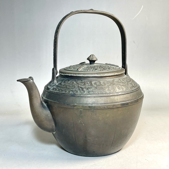 薬缶 やかん 水注 銅 銅器 銘あり Yahoo!オークション - 高銅銘 口蓋付水注 薬缶 やかん 金属工芸
