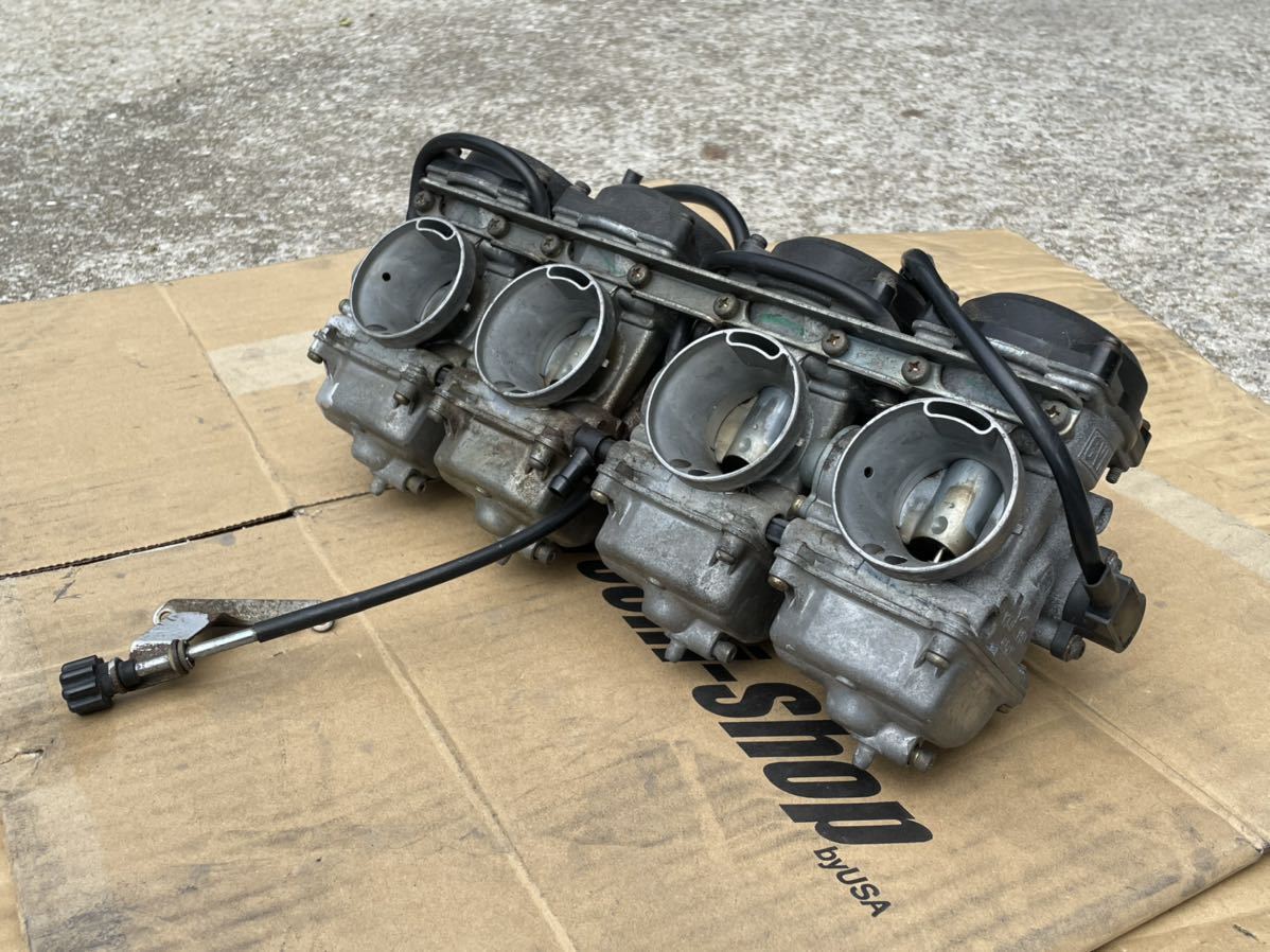 1円スタート】 zrx1200r 純正 キャブレター 実働車 取り外し zrx1100