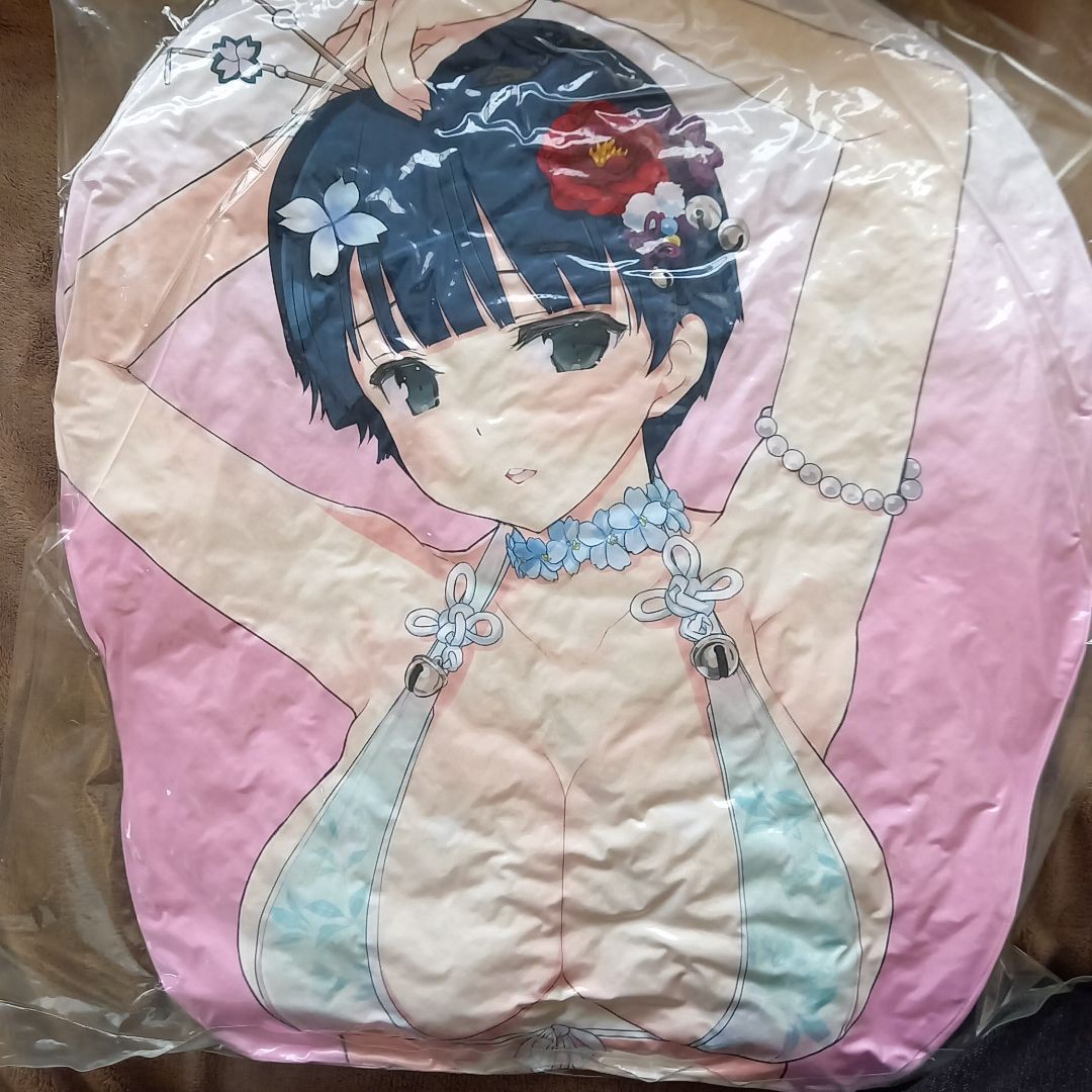 新品未開封】閃乱カグラ 等身大マシュモクッション 夜桜|PayPayフリマ