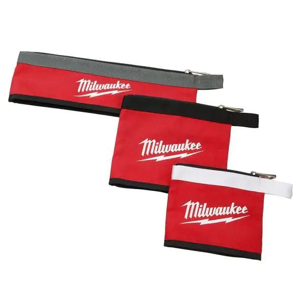 Milwaukee Multi-Size Zipper Tool Bags ツールバッグ ミルウォーキー 工具袋 パックアウト ポーチ 工具箱_画像2