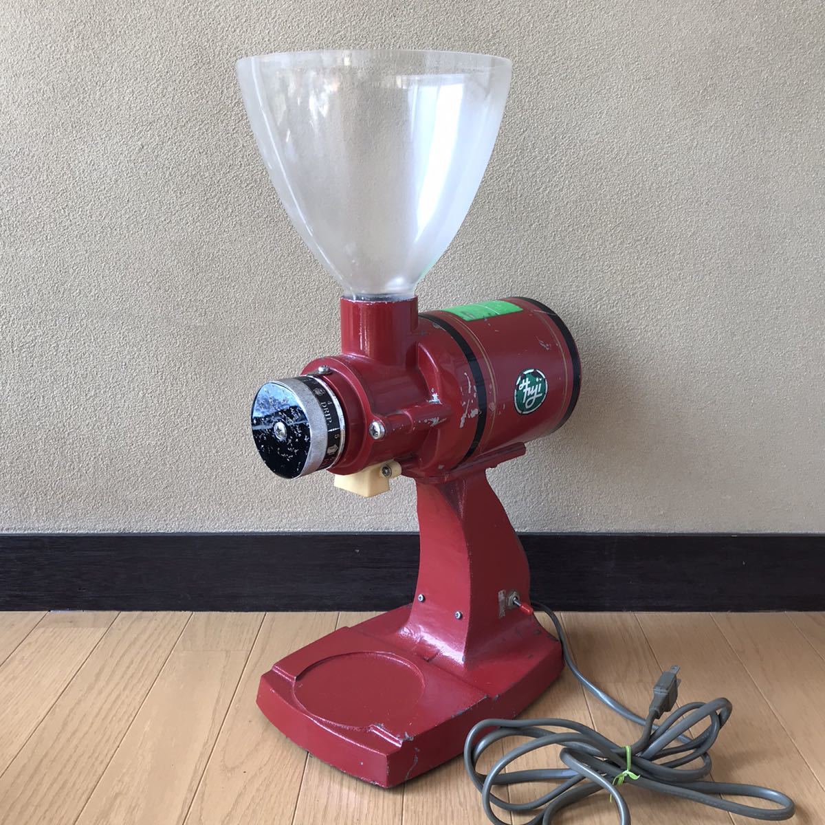 激安正規品 希少 分解清掃済み コーヒーミル No.80 検索 フジローヤル 高評価のクリスマスプレゼント フジローヤル R-440 業務用 コーヒーミル ゴールド 電動 コーヒーメーカー