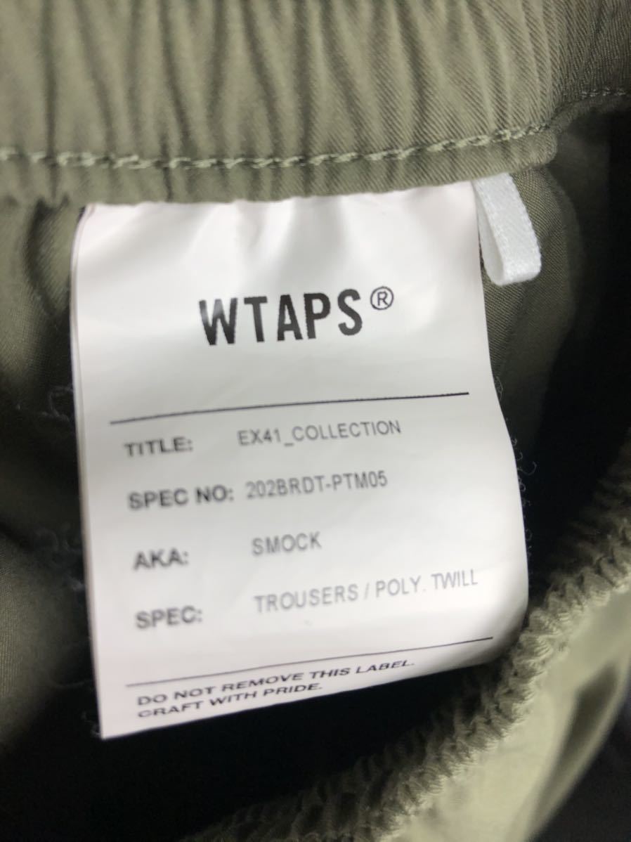 WTAPS 20SS JUNGLE STOCK 01 TROUSERS サイズ03 カーキ 201WVDT-PTM03
