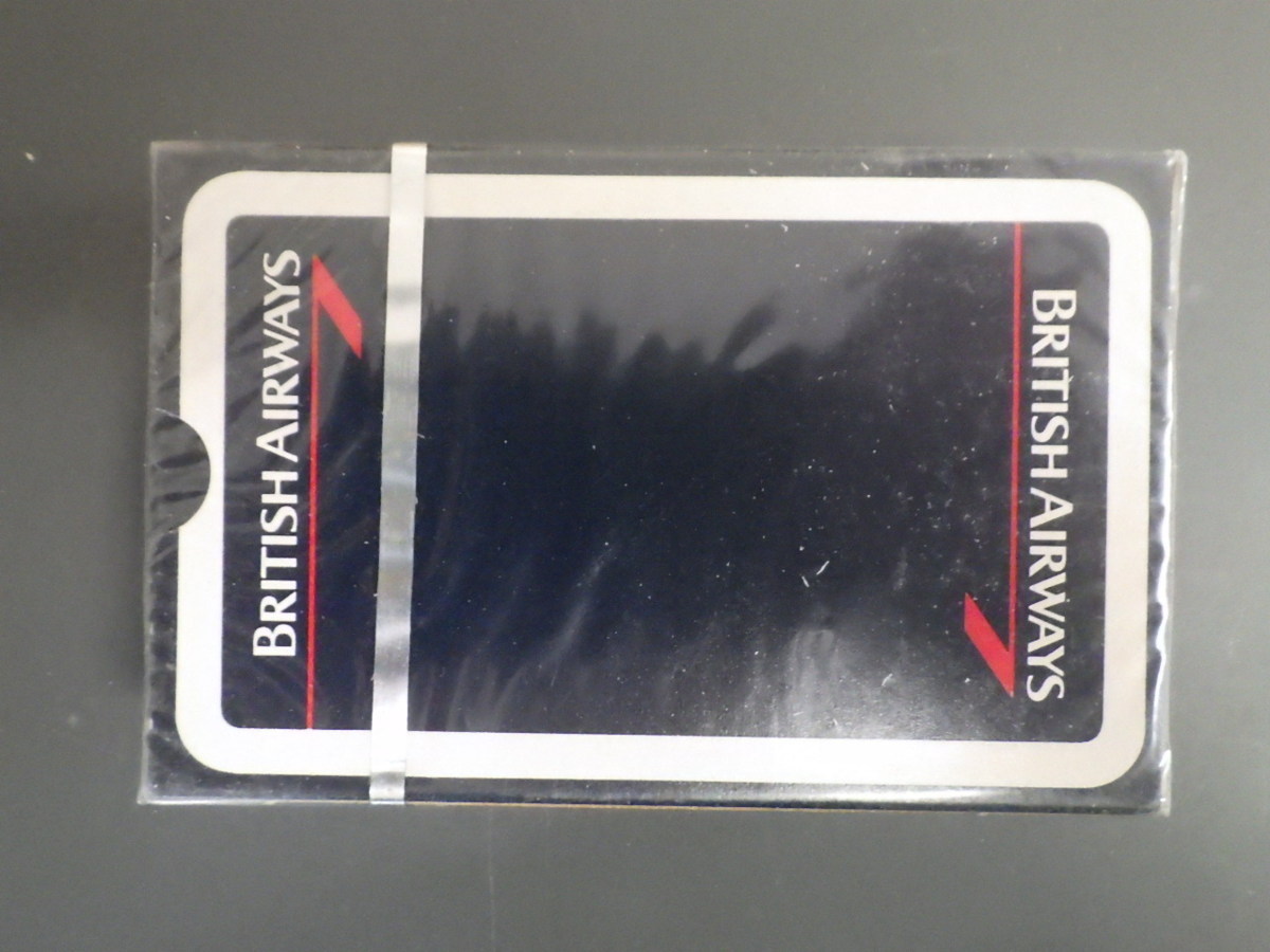 レア物 ブリティッシュ・エアウェイズ BRITISH AIRWAYS PLAYING CARDS ノベルティ トランプ プレイングカード 管理No.6873_画像1